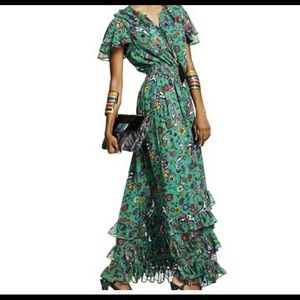 DURO OLOWU XS Flower dress with elastic waist *